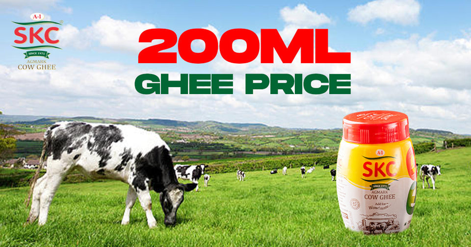 Why 200 ml Ghee Packs Offer the Best Value for Your Cooking Needs