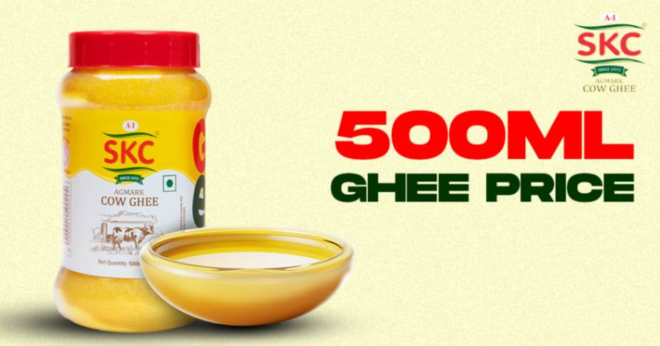 Why 500 ml Ghee Might Be the Sweet Spot for Your Family's  Needs