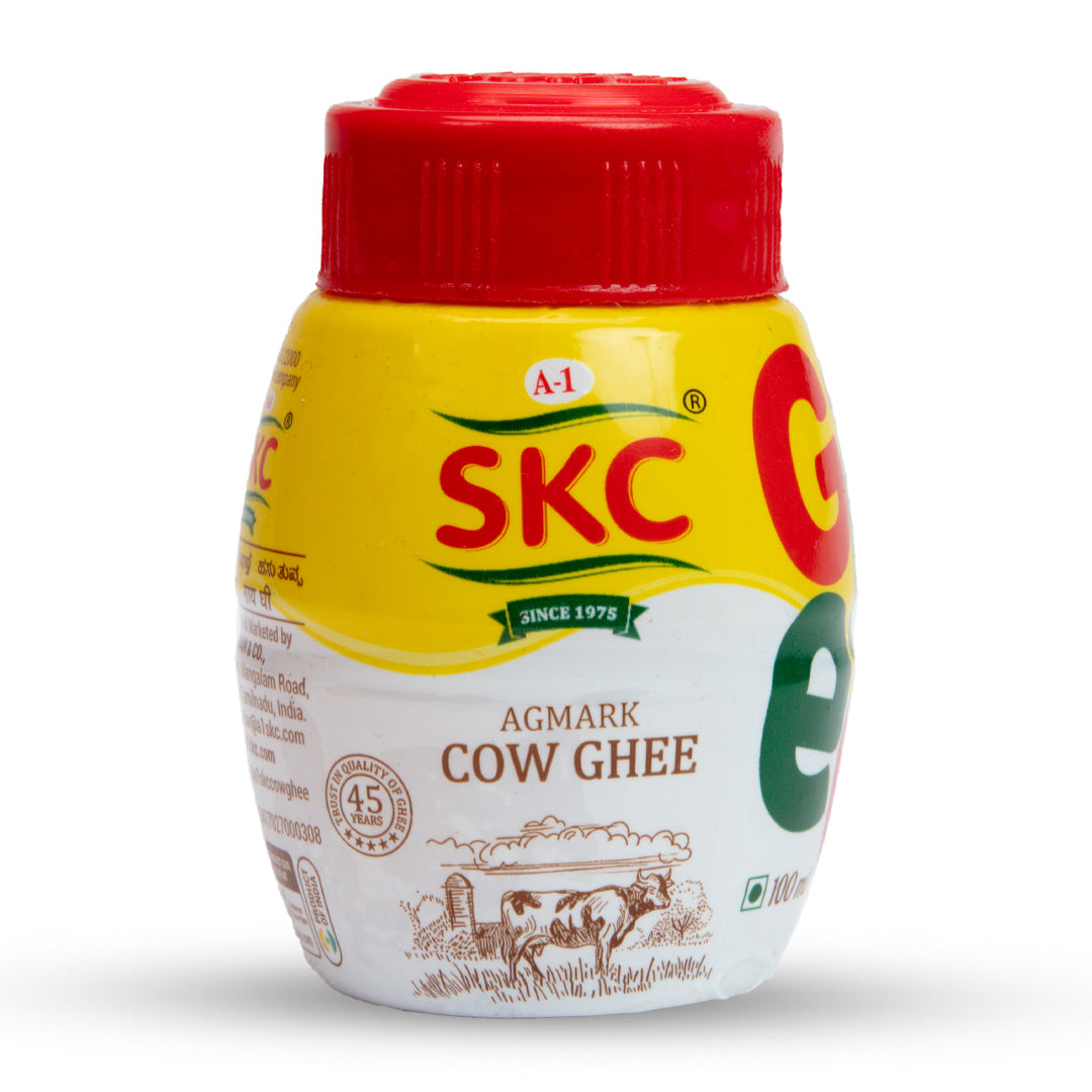 A1 SKC Pure Cow Ghee 100 ml Jar - Pack of 5