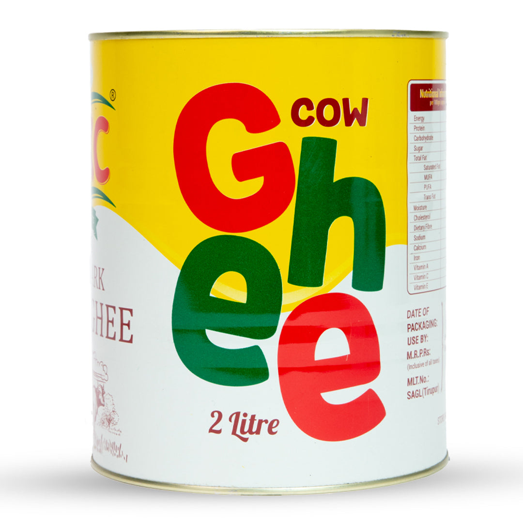 A1 SKC Pure Cow Ghee 2 litre Tin