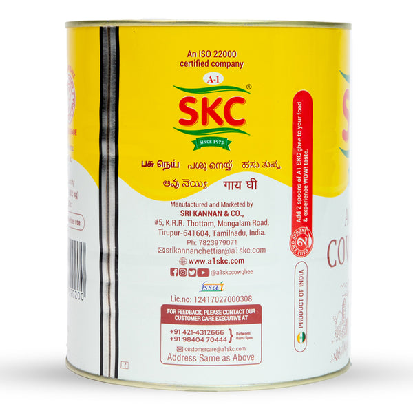 Pure Cow Ghee 2 ltr Tin