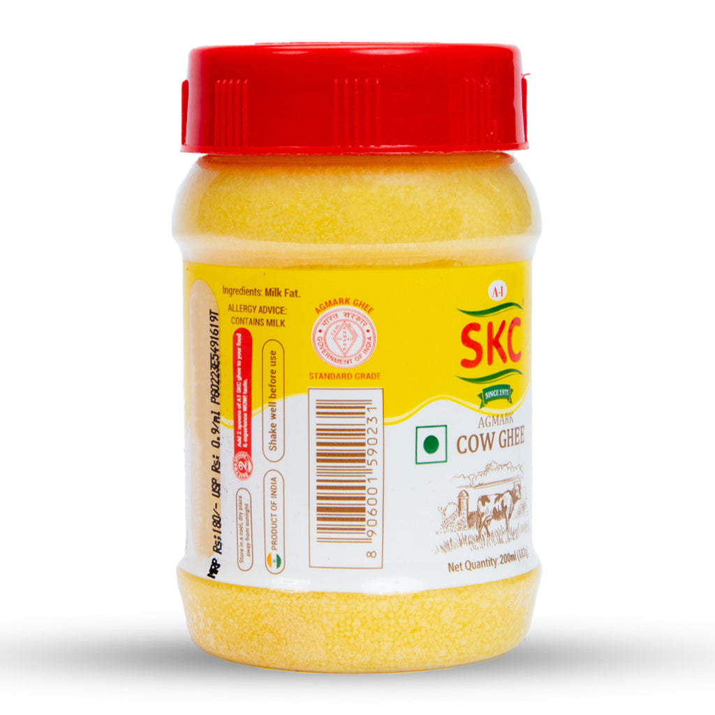 A1 SKC Pure Cow Ghee 200 ml Jar